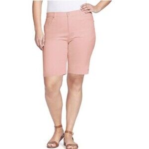 Plus Size Gloria Vanderbilt Amanda Bermuda Shorts, New